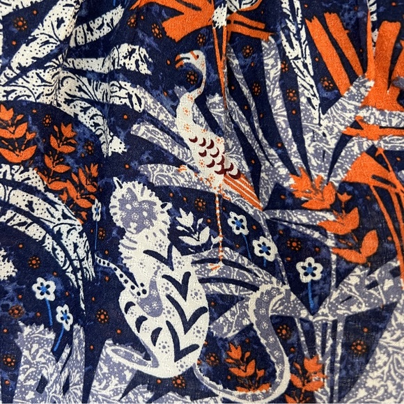 Anthropologie Maeve Cathy Pleated V Neck Blouse - Picture 5 of 12